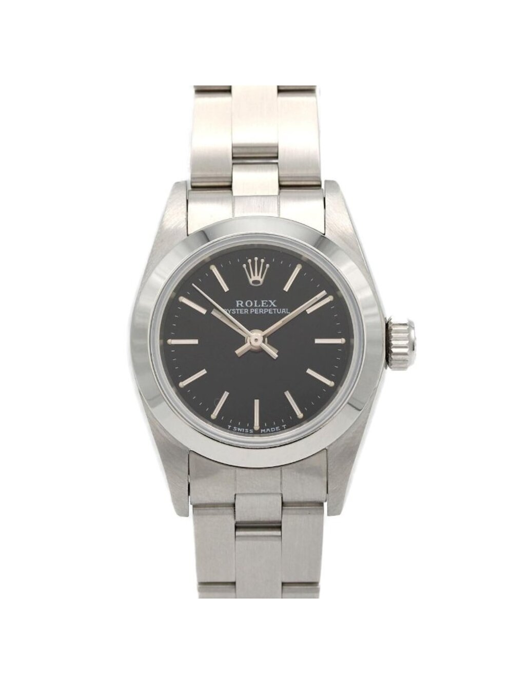 Rolex Oyster Perpetual SS Automatic Winding T Number Watch